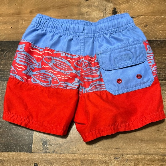 Vineyard Vines Toddler Chappy Swim Trunks - Bonefish - Picture 2 of 4